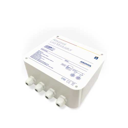 Atecpool 2 Core LED Modulator  wIth Transformer  Fixed Color Remote  200W 12VAC OUTPUT